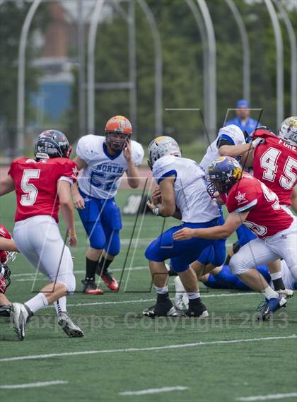 Thumbnail 2 in WFCA D4-7 All-Star Football Game photogallery.