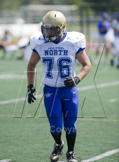 Thumbnail 1 in WFCA D4-7 All-Star Football Game photogallery.