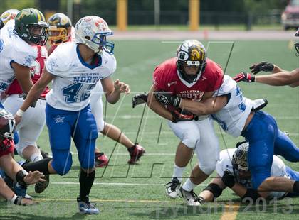 Thumbnail 1 in WFCA D4-7 All-Star Football Game photogallery.
