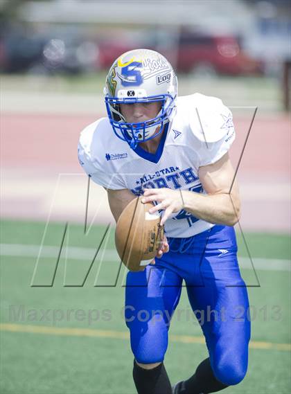 Thumbnail 1 in WFCA D4-7 All-Star Football Game photogallery.