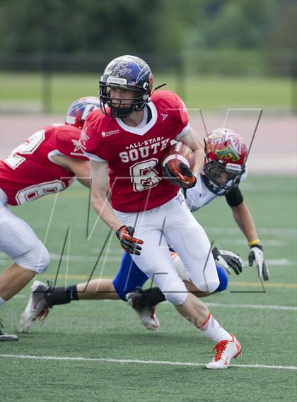 Thumbnail 3 in WFCA D4-7 All-Star Football Game photogallery.