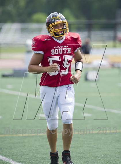 Thumbnail 1 in WFCA D4-7 All-Star Football Game photogallery.