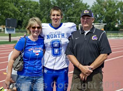 Thumbnail 1 in WFCA D4-7 All-Star Football Game photogallery.
