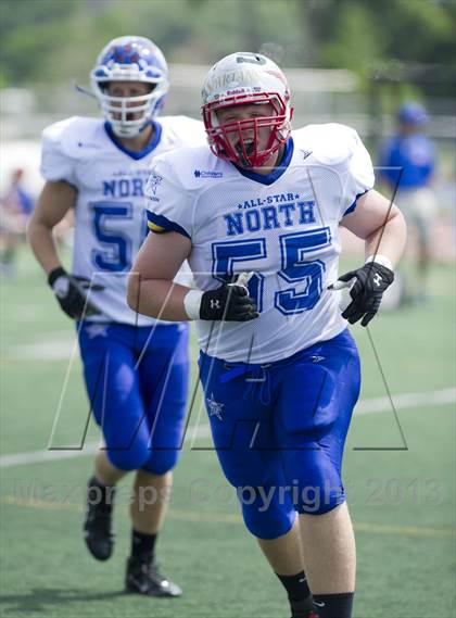 Thumbnail 1 in WFCA D4-7 All-Star Football Game photogallery.