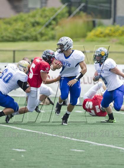 Thumbnail 1 in WFCA D4-7 All-Star Football Game photogallery.