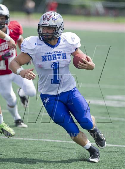 Thumbnail 2 in WFCA D4-7 All-Star Football Game photogallery.
