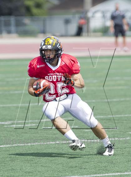 Thumbnail 2 in WFCA D4-7 All-Star Football Game photogallery.