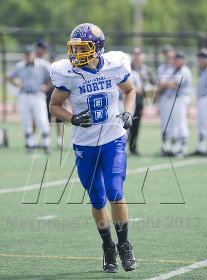 Thumbnail 1 in WFCA D4-7 All-Star Football Game photogallery.