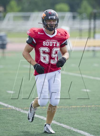 Thumbnail 1 in WFCA D4-7 All-Star Football Game photogallery.