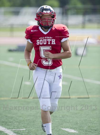 Thumbnail 1 in WFCA D4-7 All-Star Football Game photogallery.