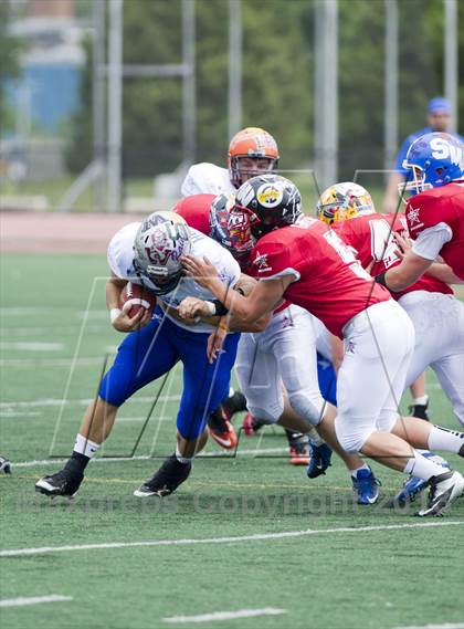 Thumbnail 1 in WFCA D4-7 All-Star Football Game photogallery.