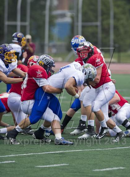 Thumbnail 2 in WFCA D4-7 All-Star Football Game photogallery.
