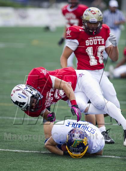 Thumbnail 3 in WFCA D4-7 All-Star Football Game photogallery.