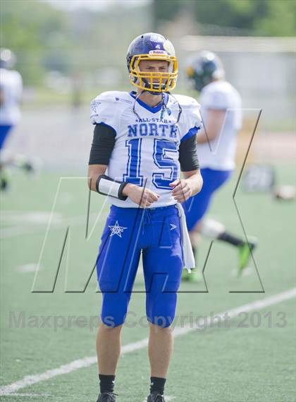 Thumbnail 1 in WFCA D4-7 All-Star Football Game photogallery.