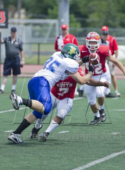 Thumbnail 2 in WFCA D4-7 All-Star Football Game photogallery.