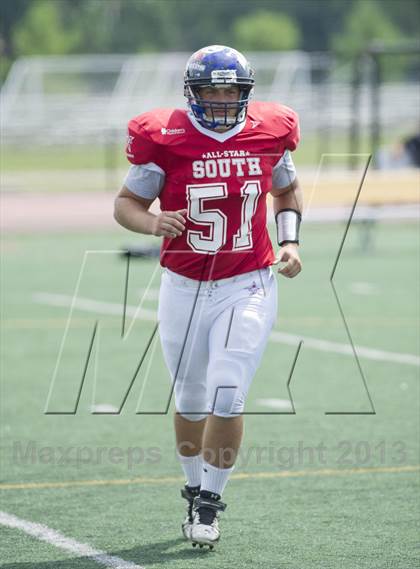Thumbnail 1 in WFCA D4-7 All-Star Football Game photogallery.