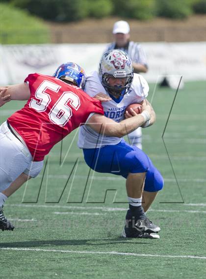 Thumbnail 1 in WFCA D4-7 All-Star Football Game photogallery.