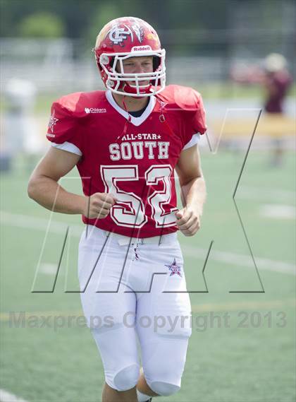 Thumbnail 2 in WFCA D4-7 All-Star Football Game photogallery.