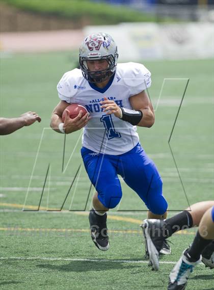 Thumbnail 1 in WFCA D4-7 All-Star Football Game photogallery.