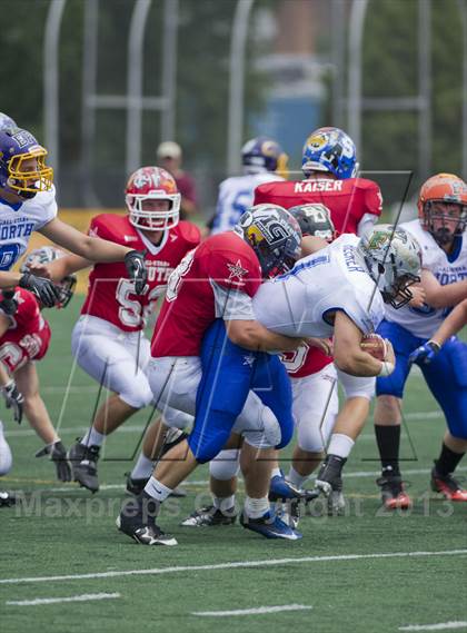 Thumbnail 3 in WFCA D4-7 All-Star Football Game photogallery.
