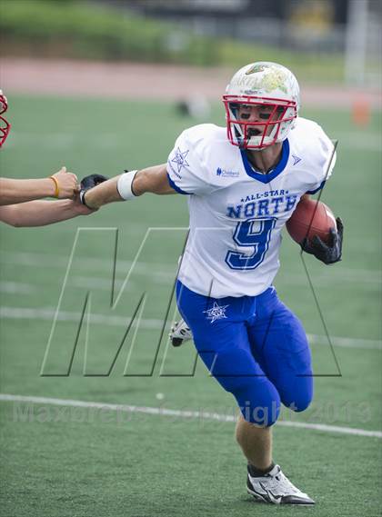 Thumbnail 1 in WFCA D4-7 All-Star Football Game photogallery.