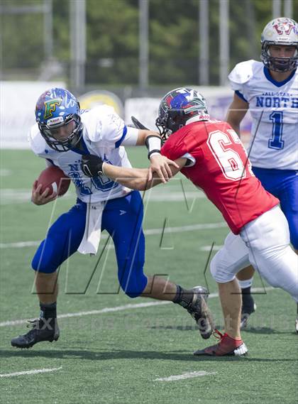 Thumbnail 2 in WFCA D4-7 All-Star Football Game photogallery.