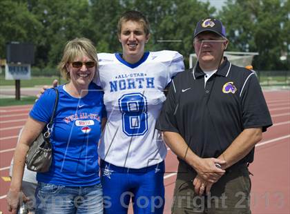Thumbnail 2 in WFCA D4-7 All-Star Football Game photogallery.