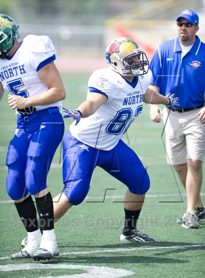 Thumbnail 1 in WFCA D4-7 All-Star Football Game photogallery.