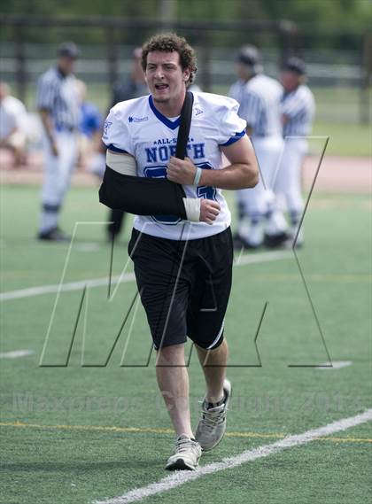Thumbnail 1 in WFCA D4-7 All-Star Football Game photogallery.