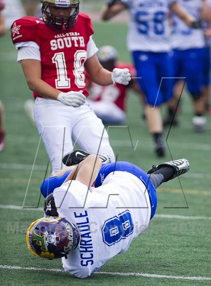 Thumbnail 2 in WFCA D4-7 All-Star Football Game photogallery.