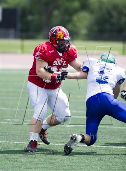 Thumbnail 2 in WFCA D4-7 All-Star Football Game photogallery.