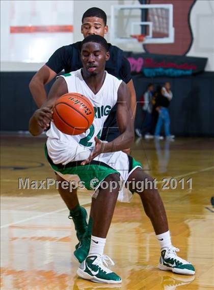Thumbnail 1 in Spring vs. DeSoto (McDonald's Texas Invitational) photogallery.