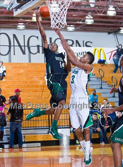 Thumbnail 3 in Spring vs. DeSoto (McDonald's Texas Invitational) photogallery.