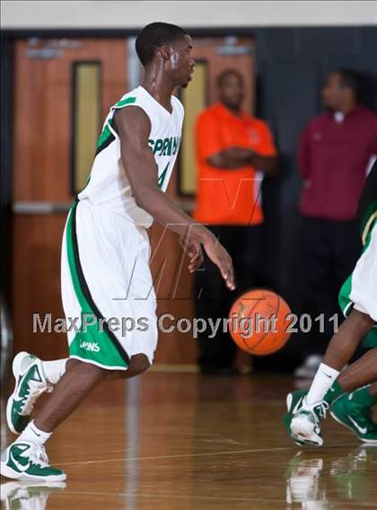 Thumbnail 1 in Spring vs. DeSoto (McDonald's Texas Invitational) photogallery.