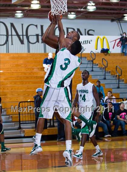 Thumbnail 2 in Spring vs. DeSoto (McDonald's Texas Invitational) photogallery.
