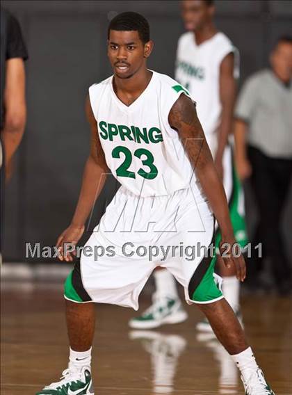 Thumbnail 2 in Spring vs. DeSoto (McDonald's Texas Invitational) photogallery.
