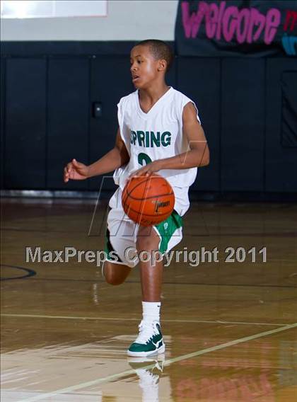 Thumbnail 2 in Spring vs. DeSoto (McDonald's Texas Invitational) photogallery.