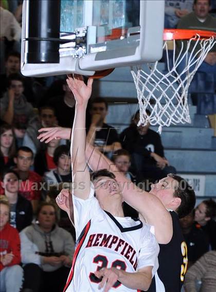 Thumbnail 2 in Hempfield vs Lancaster Mennonite photogallery.