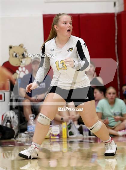 Thumbnail 1 in Safford vs Arizona Lutheran Academy (The Florence VB Invitational) photogallery.