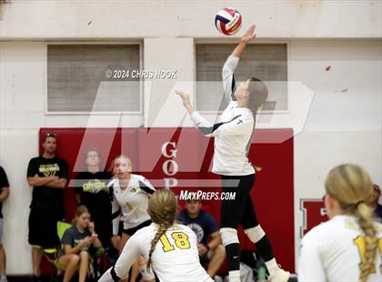 Thumbnail 1 in Safford vs Arizona Lutheran Academy (The Florence VB Invitational) photogallery.
