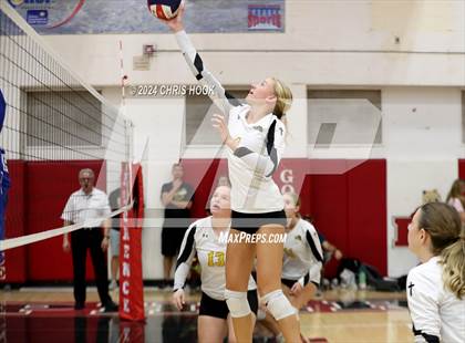Thumbnail 1 in Safford vs Arizona Lutheran Academy (The Florence VB Invitational) photogallery.