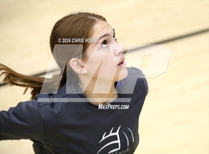 Thumbnail 2 in Safford vs Arizona Lutheran Academy (The Florence VB Invitational) photogallery.