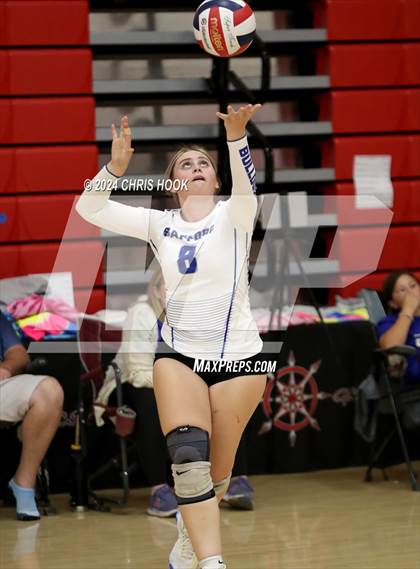 Thumbnail 1 in Safford vs Arizona Lutheran Academy (The Florence VB Invitational) photogallery.