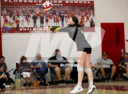 Thumbnail 2 in Safford vs Arizona Lutheran Academy (The Florence VB Invitational) photogallery.