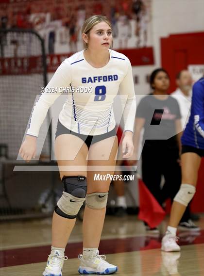 Thumbnail 2 in Safford vs Arizona Lutheran Academy (The Florence VB Invitational) photogallery.