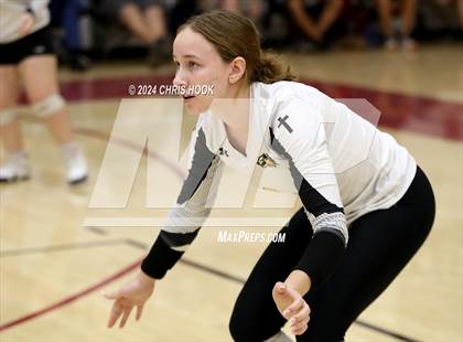 Thumbnail 1 in Safford vs Arizona Lutheran Academy (The Florence VB Invitational) photogallery.