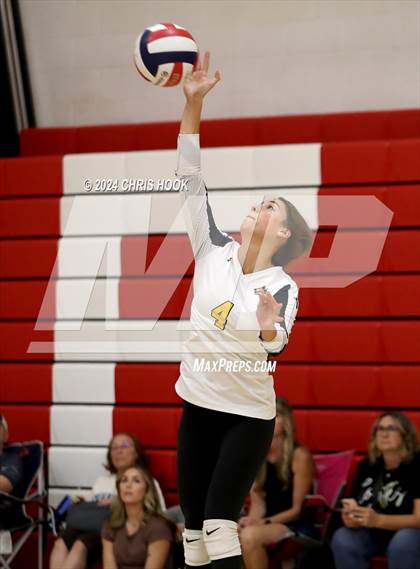 Thumbnail 1 in Safford vs Arizona Lutheran Academy (The Florence VB Invitational) photogallery.