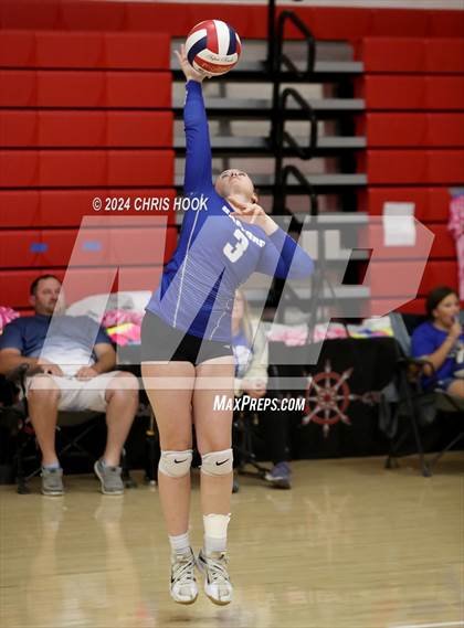 Thumbnail 2 in Safford vs Arizona Lutheran Academy (The Florence VB Invitational) photogallery.