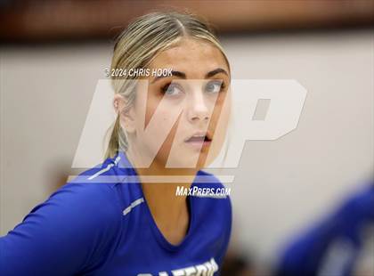 Thumbnail 2 in Safford vs Arizona Lutheran Academy (The Florence VB Invitational) photogallery.