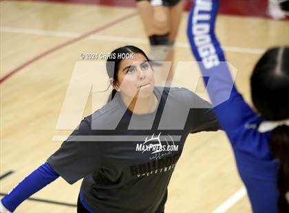 Thumbnail 3 in Safford vs Arizona Lutheran Academy (The Florence VB Invitational) photogallery.